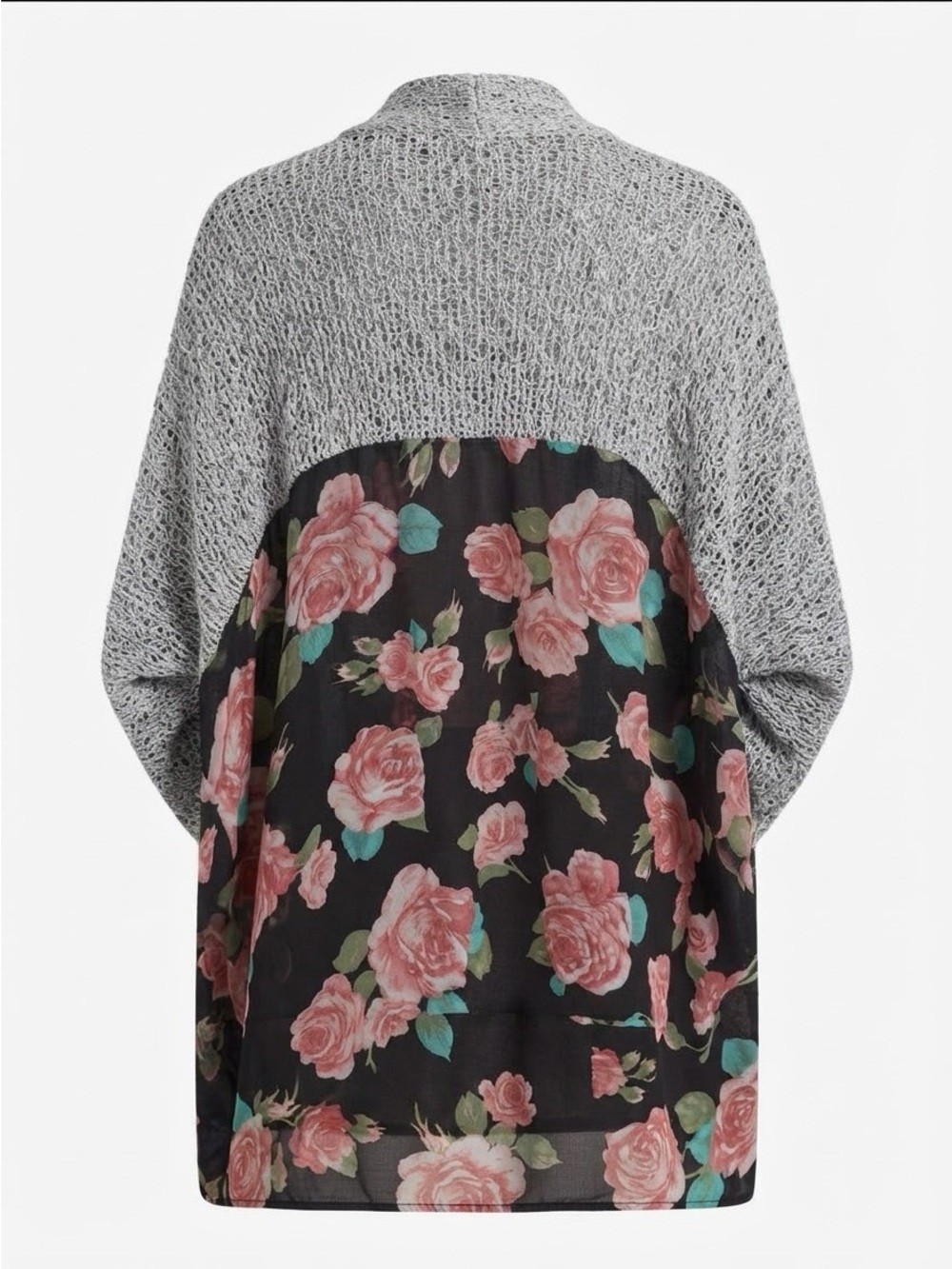 Open Knit Floral Cardigan, Forever21 - Picture 3 of 4